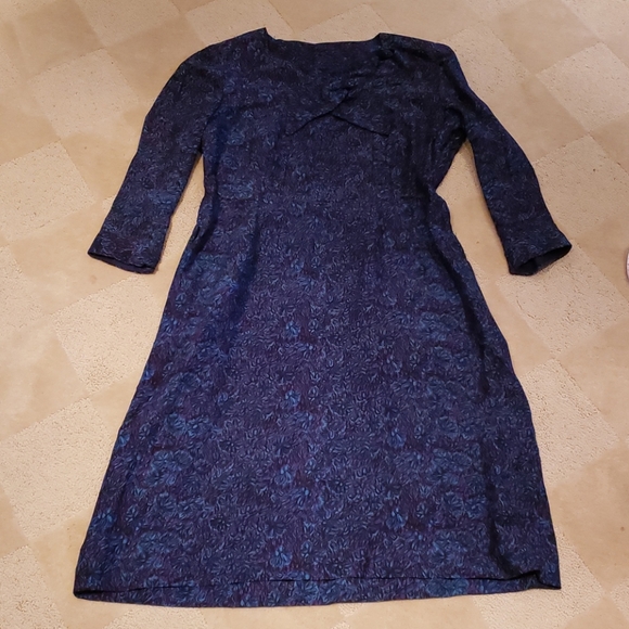Vintage (handmade?) Dress, Sz 12 - Picture 1 of 10